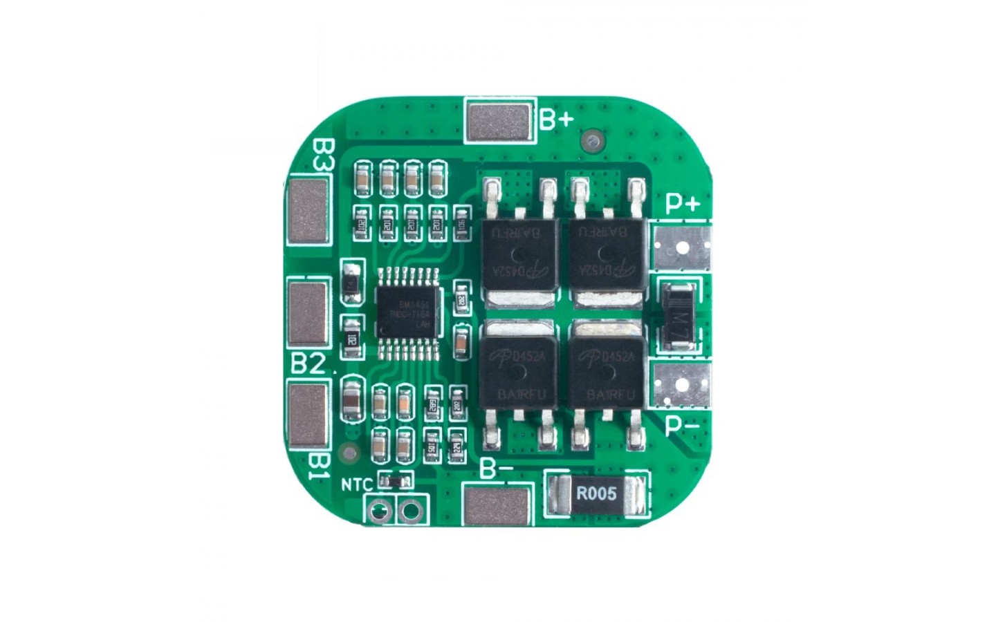 4S 14.8V - 16.8V 20A peak li-ion BMS
